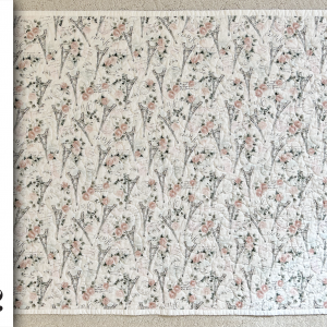 2023-05-02 — Cotton Eiffel Towers front with pink back — 34 x 39 — $106